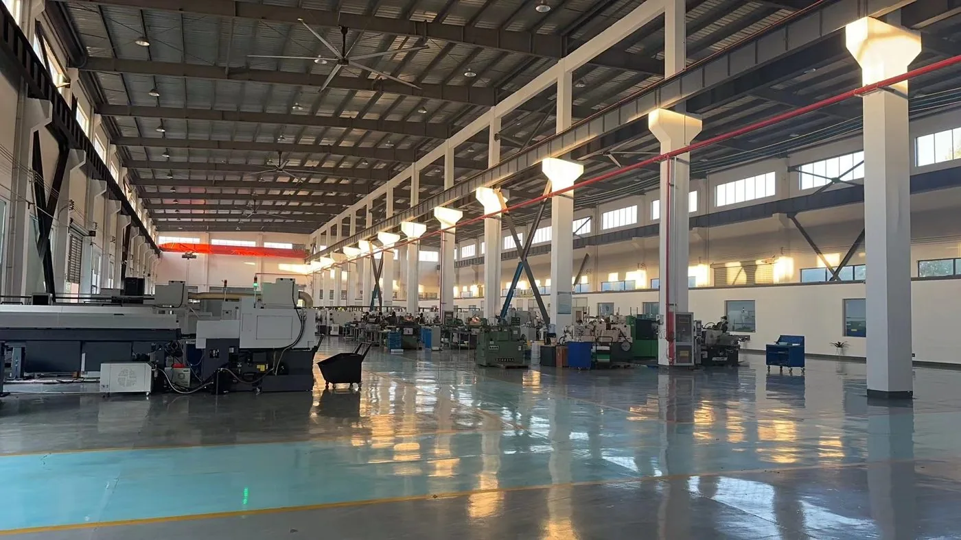 BEFRAG production workshop interior with 5-axis CNC machining centers