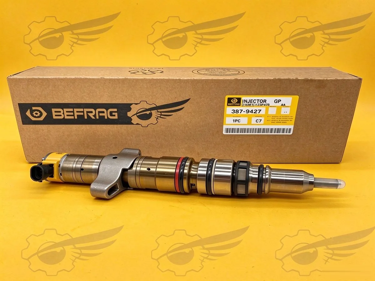 BEFRAG C7 injector beside its original carton with traceable batch label