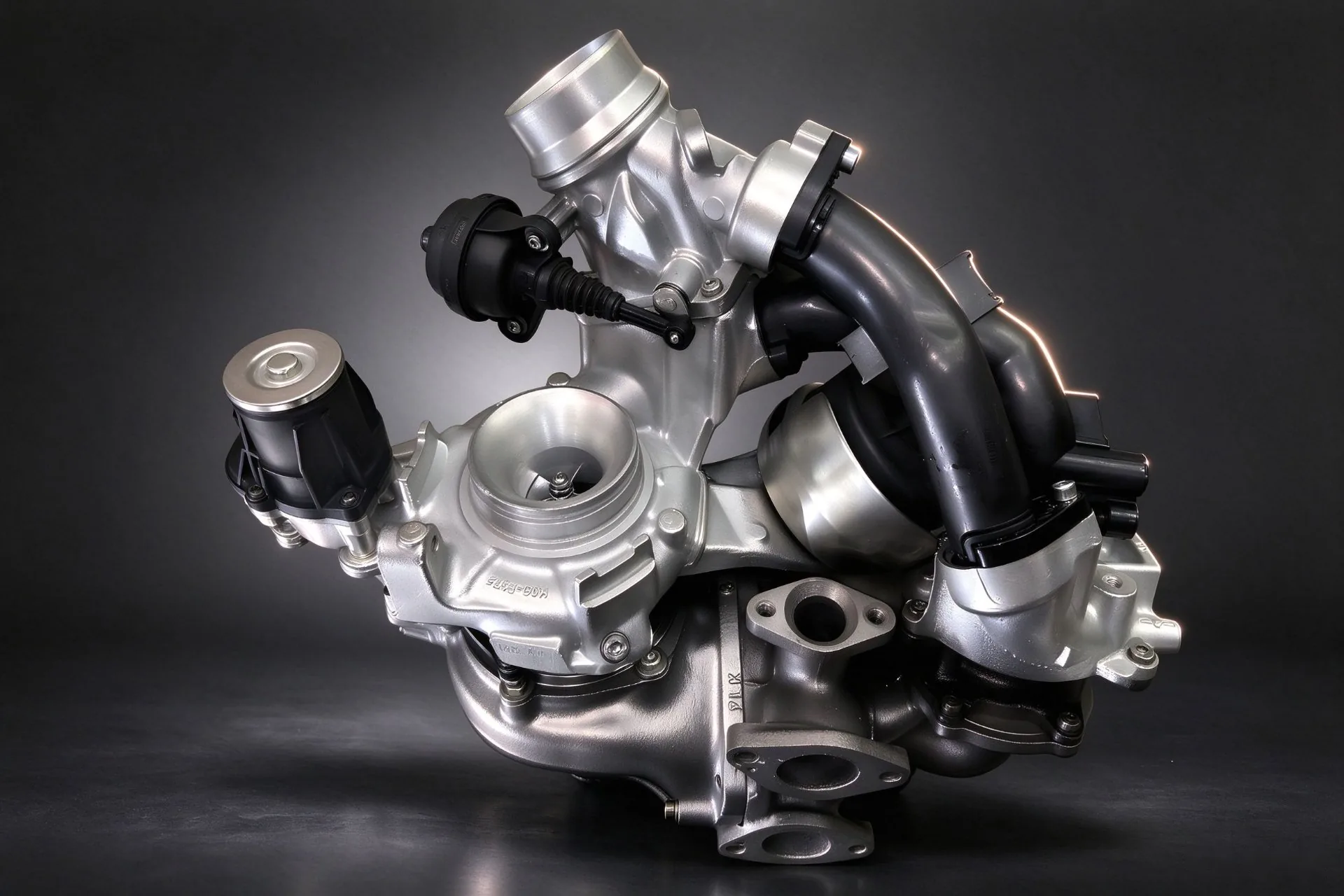 Complete turbocharger for commercial vehicles