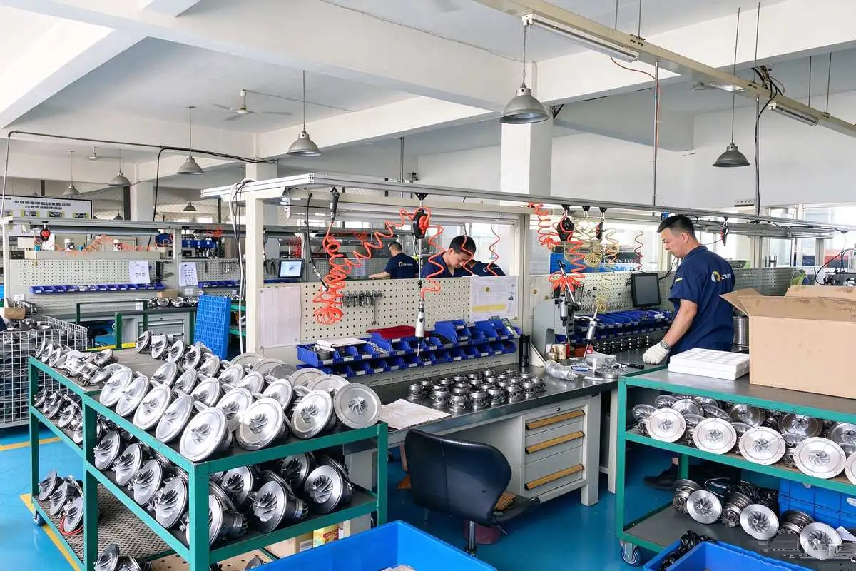 Turbocharger assembly and pre-shipment inspection